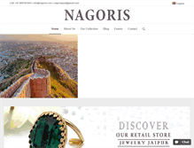 Tablet Screenshot of nagoris.com